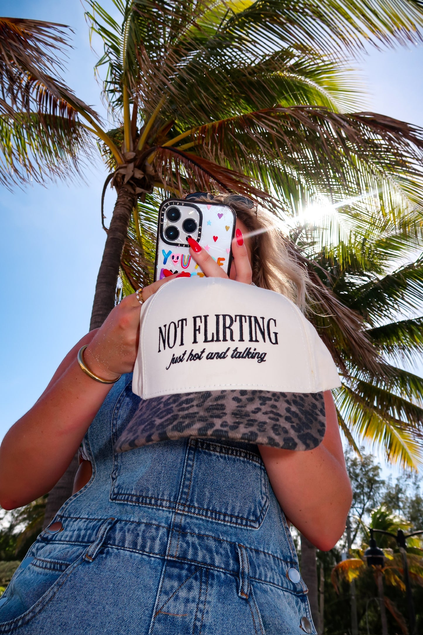 Not Flirting Hat