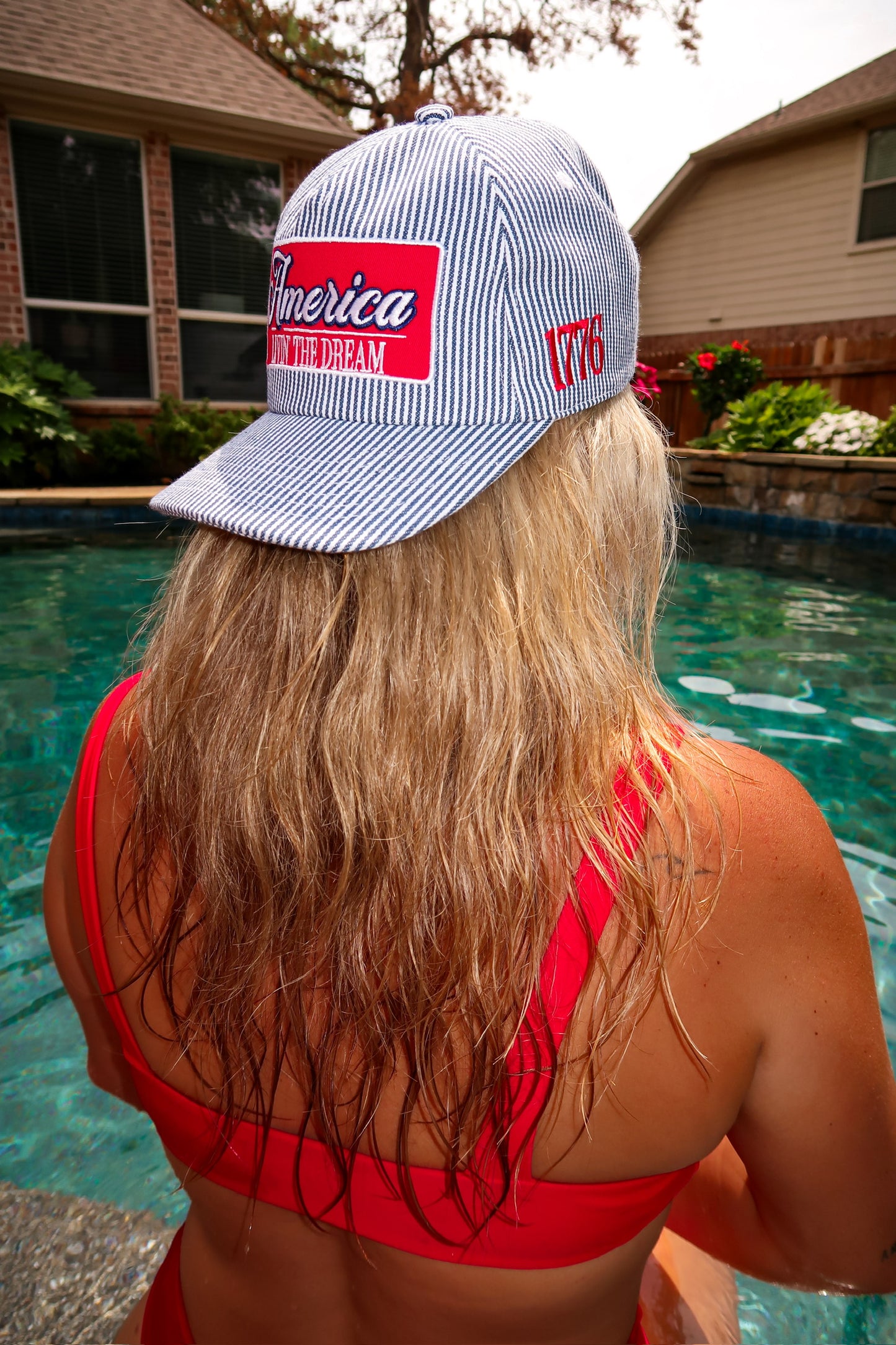 Livin' The Dream Striped Hat