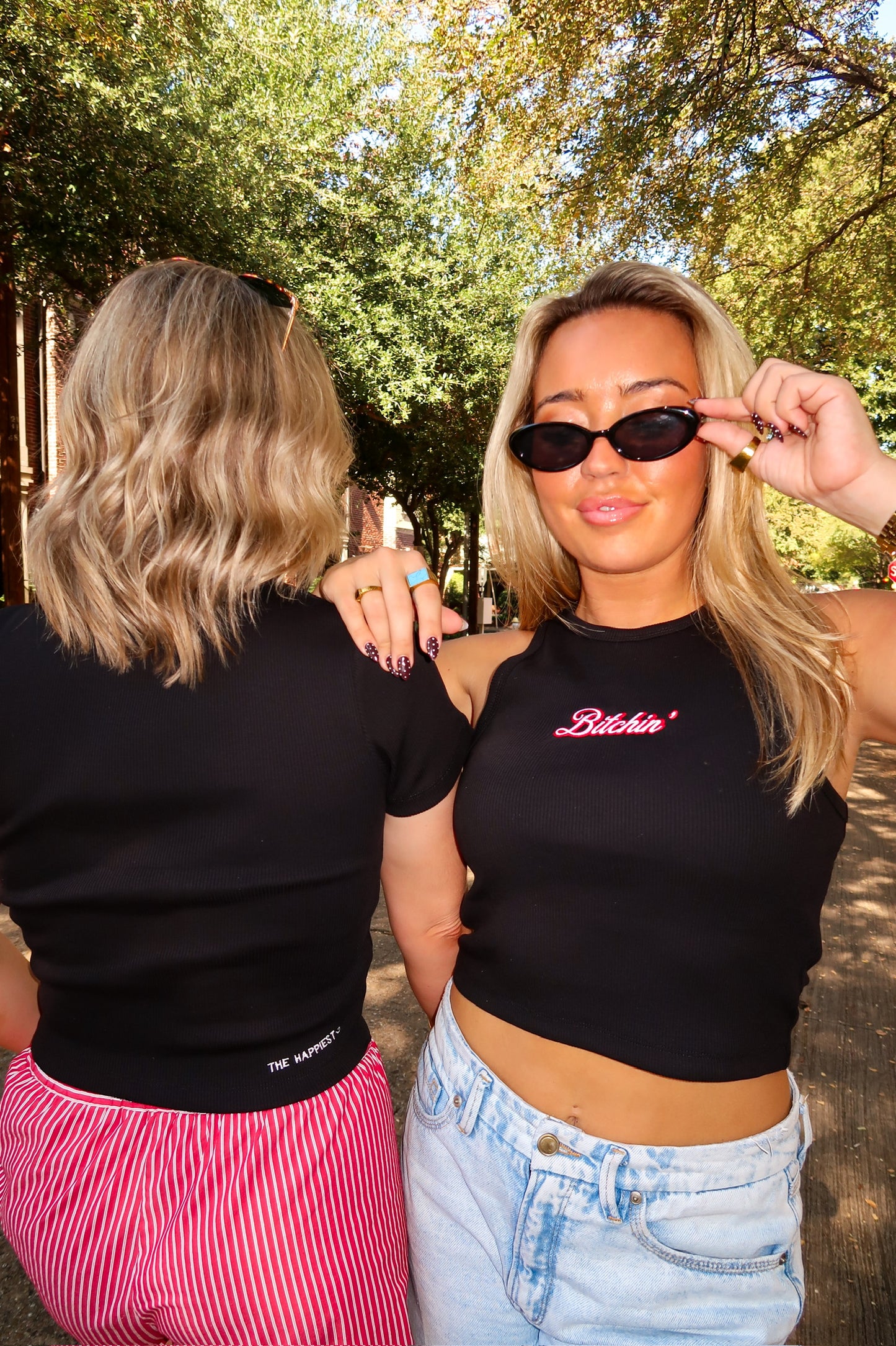 Bitchin' Cropped Tee