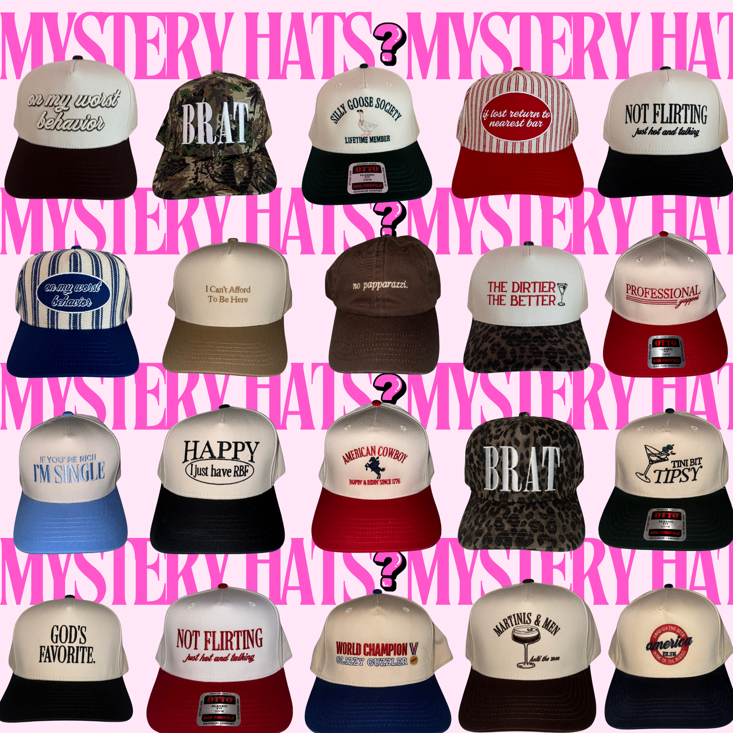 MYSTERY SAMPLE HAT