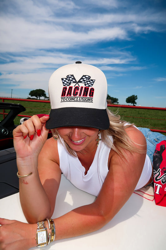 Racing To Conclusions Hat
