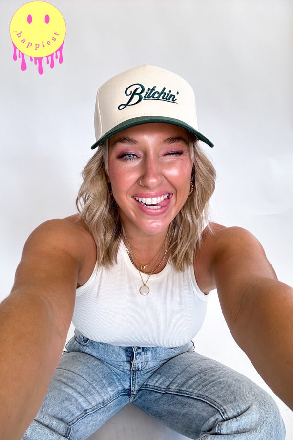 Bitchin’ Hat - Green/Natural main image 1