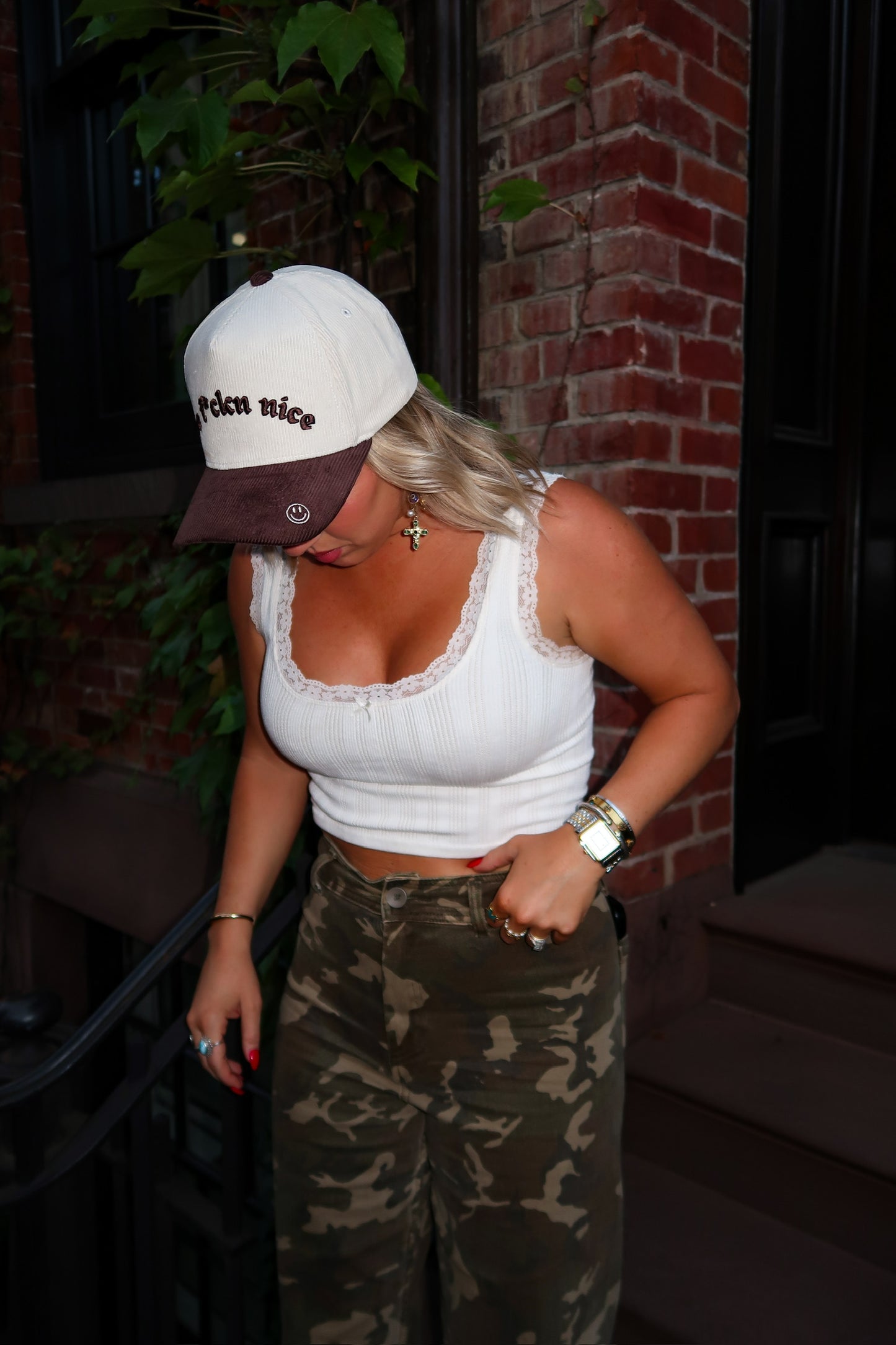 Be F*ckn Nice Corduroy Hat
