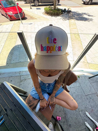 The Happiest Multicolor Hat