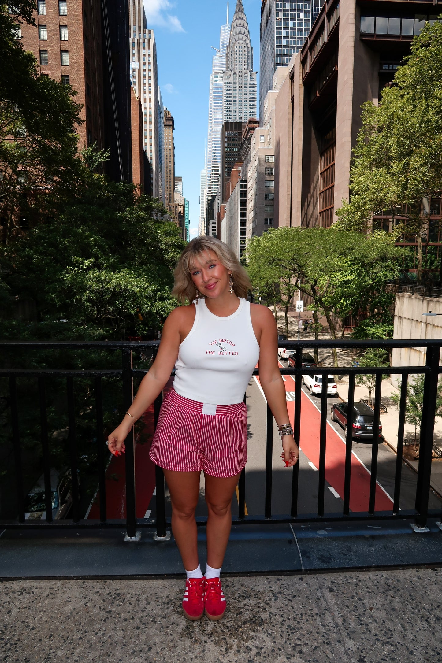 The Dirtier The Better Cropped Tank