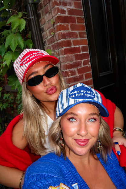 Gaslighting's Not Real Striped Hat