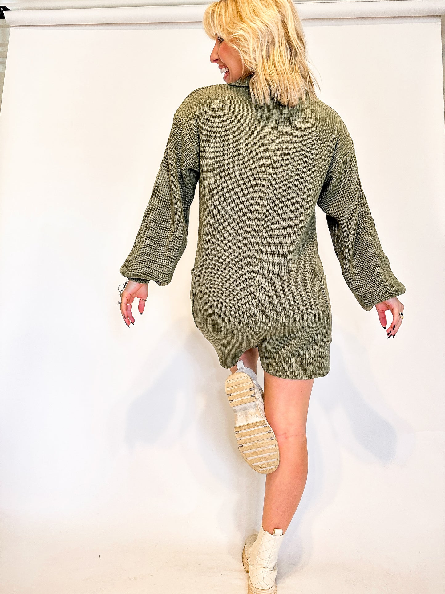 To Die For Sweater Romper