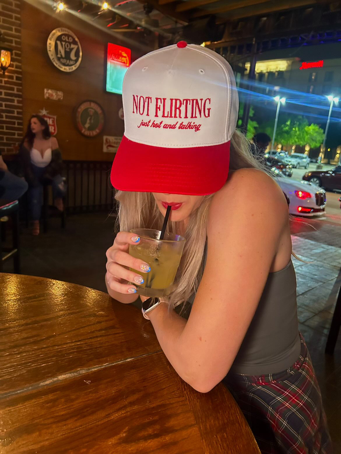 Not Flirting Hat