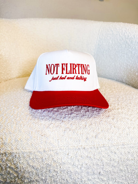 Not Flirting Hat