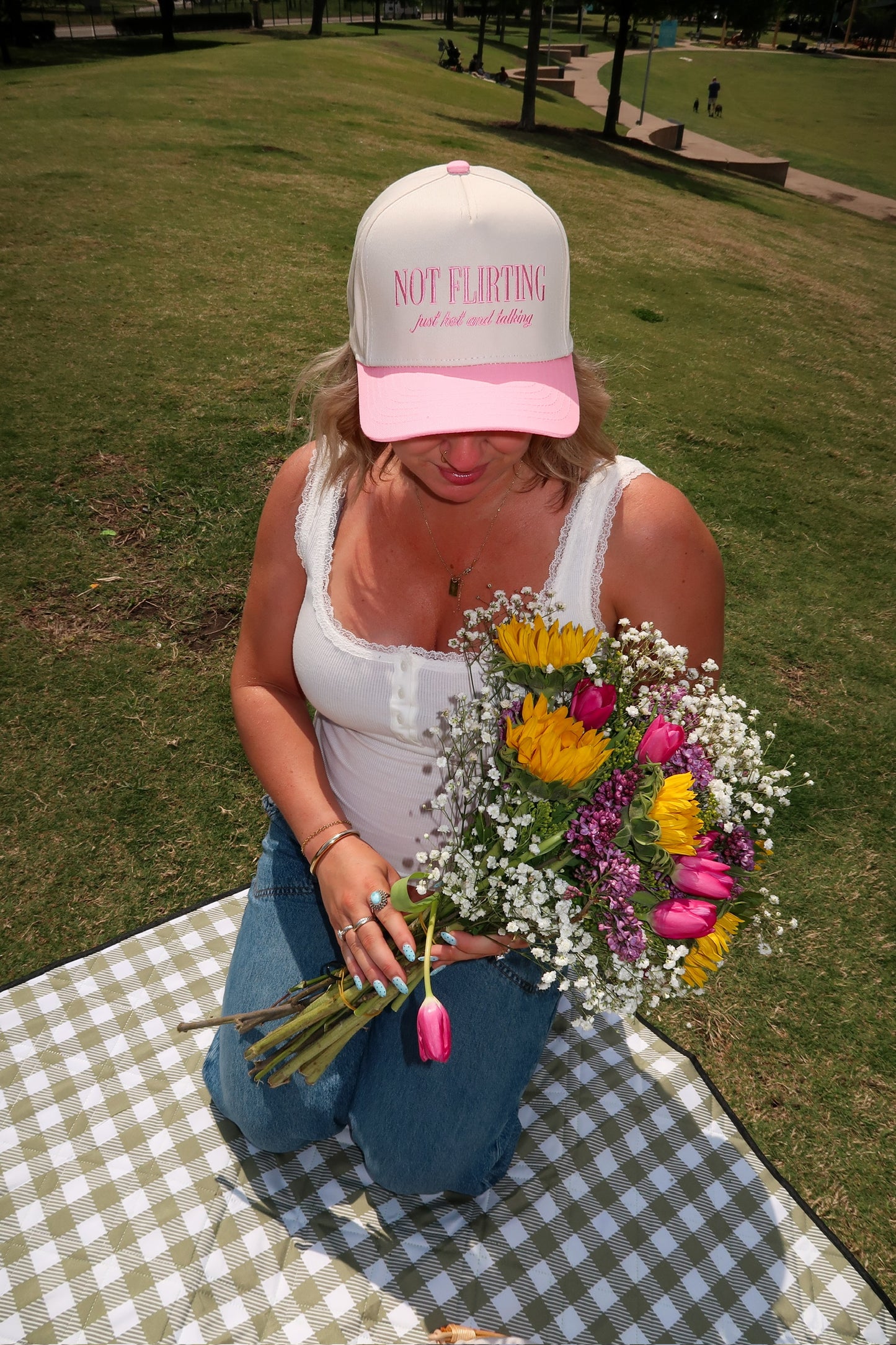 Not Flirting Hat