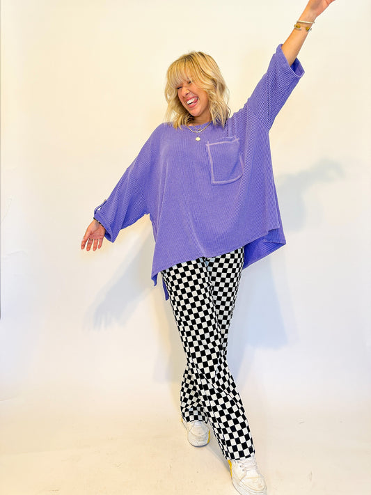 Summer Evenings Purple Top