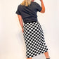 Wanna Race Checkered Skirt