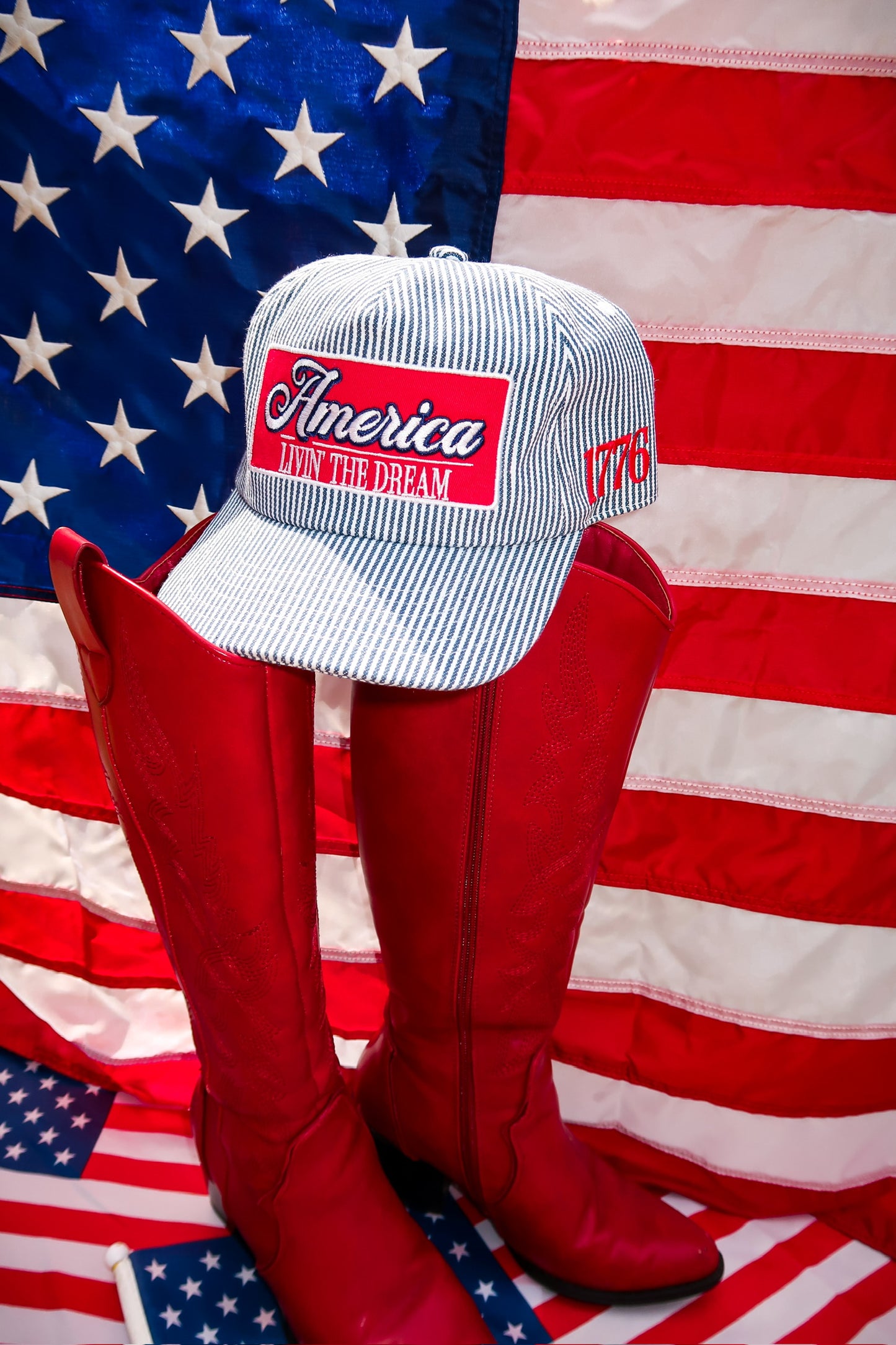 Livin' The Dream Striped Hat