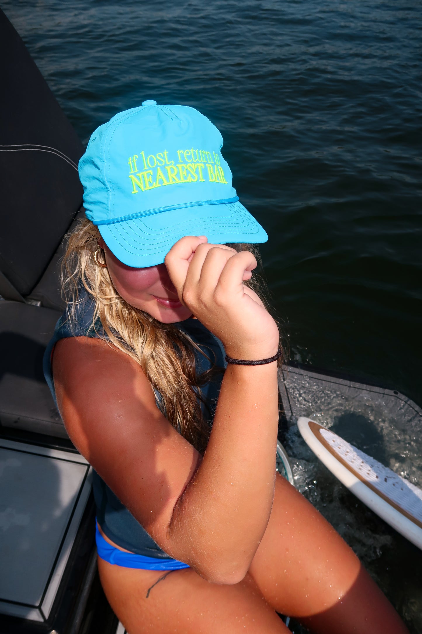 Return To Nearest Bar Nylon Hat