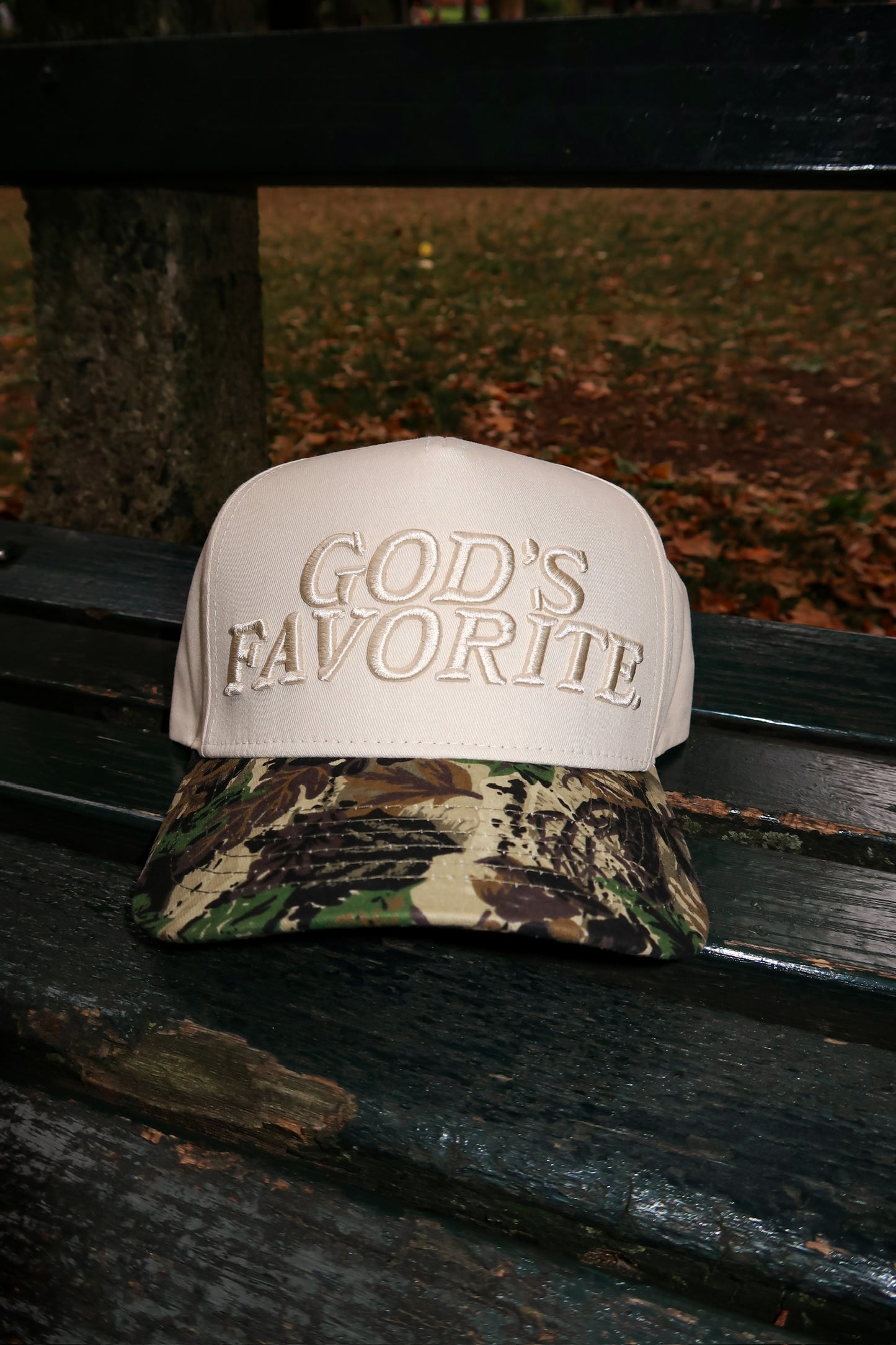 God's Favorite 3D Camo Hat