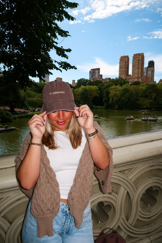 No Papparazzi Dad Cap