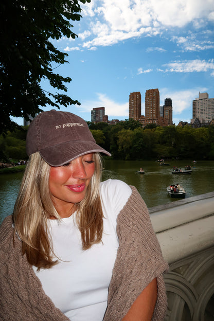 No Papparazzi Dad Cap