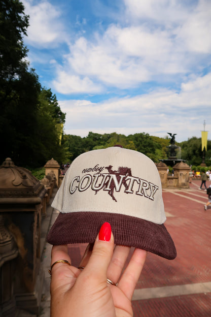 Cowboy Country Corduroy Hat