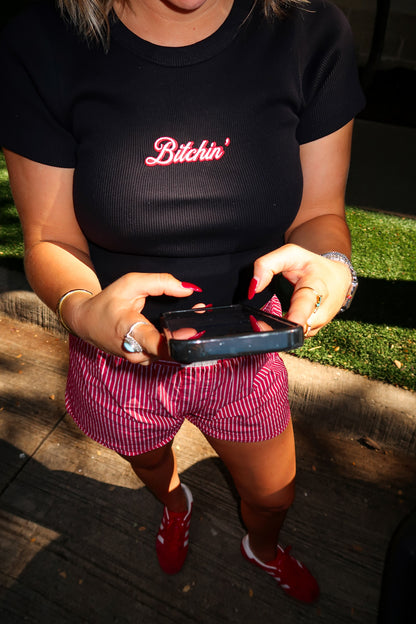 Bitchin' Cropped Tee