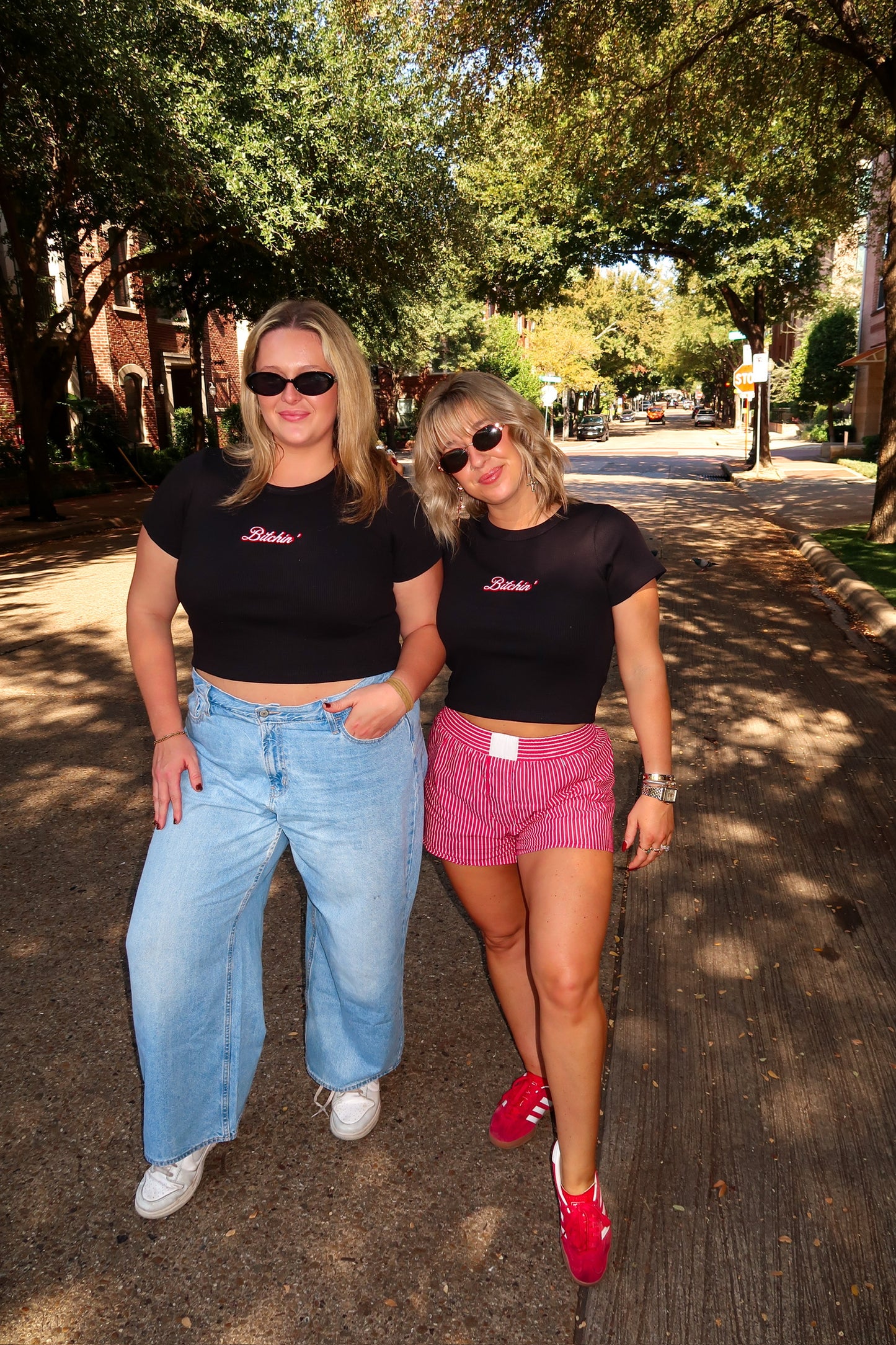 Bitchin' Cropped Tee