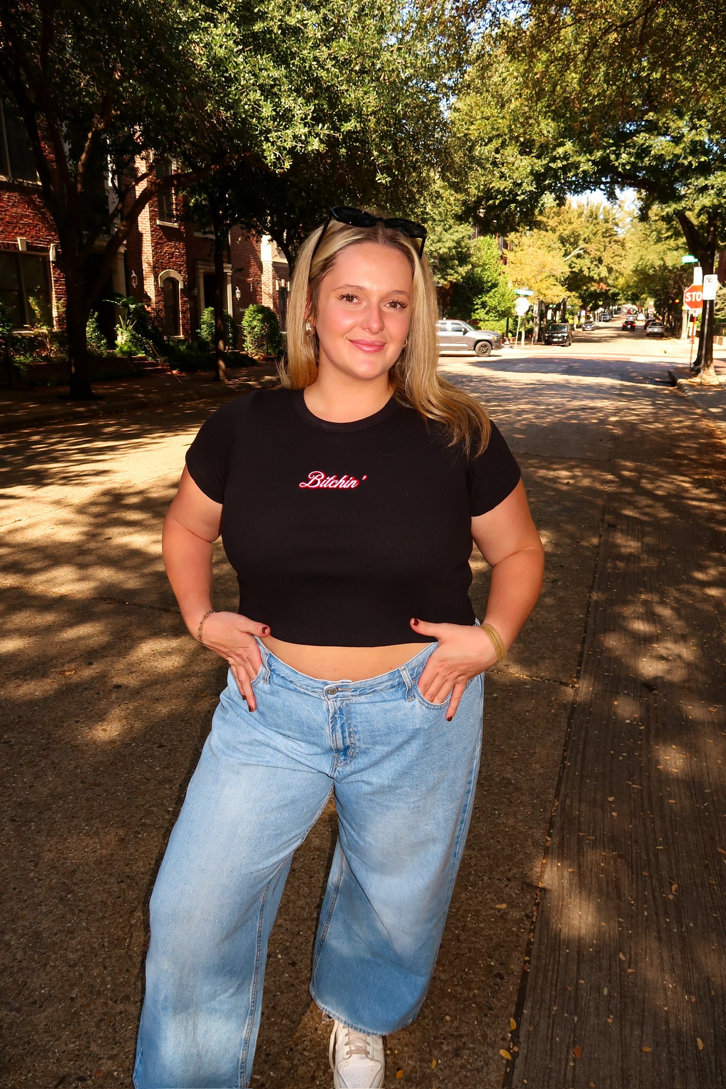 Bitchin' Cropped Tee